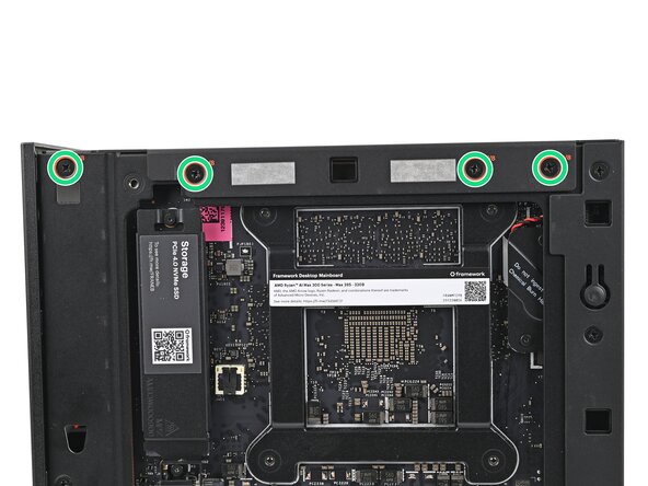 Framework Desktop Power Supply Duct Replacement, Remove the top plate screws: Schritt 20, Bild 2 von 3