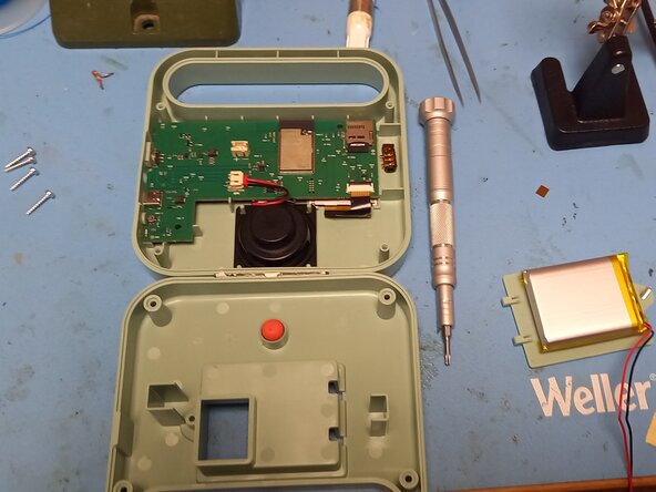 Merlin Speaker Socket Repair, Disassembly: step 1, image 2 of 2