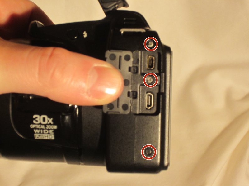Nikon Coolpix L820 Settings Buttons Replacement