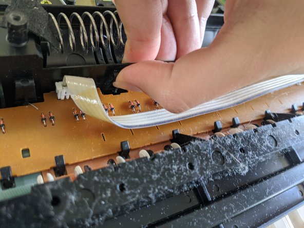 How to Fix a Dead Key on a Yamaha PSR-280 Piano Keyboard: step 4, image 2 of 3