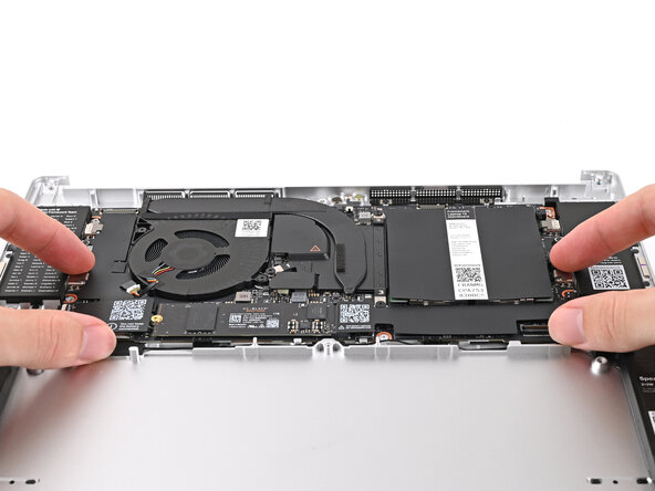 Framework Laptop 13 Pro Bottom Cover Upgrade Kit, Place the Mainboard: step 36, image 2 of 2