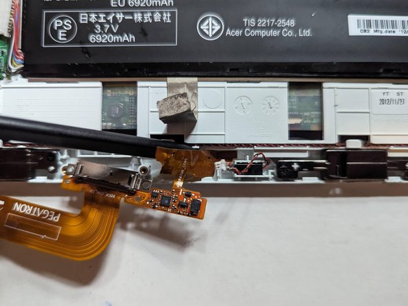 Acer Icona W510 Charging Port Replacement