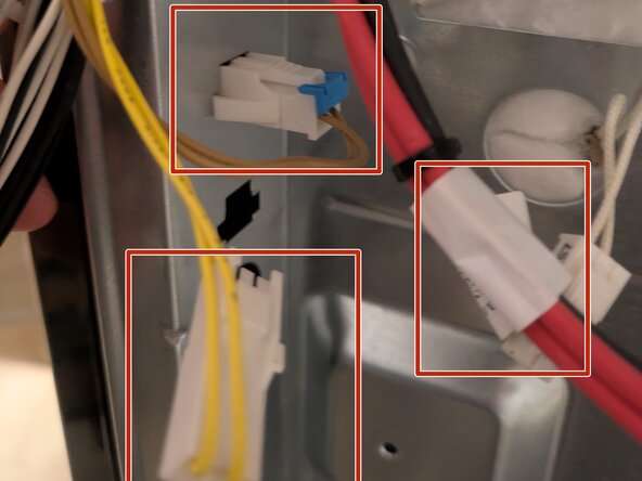 Samsung Induction Cooktop NE63B8211SS Right Power Inverter Replacement, Detach Back Wiring: crwdns2935265:04crwdnd2935265:03crwdnd2935265:03crwdne2935265:0