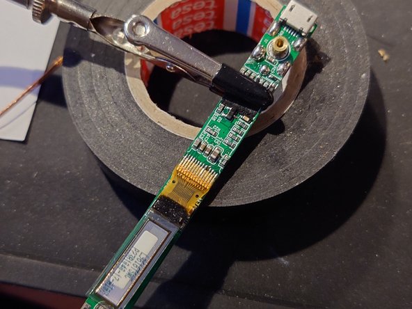 Miniware TS100 Soldering Iron Display Replacement, Soldering the display module: 步骤 5 中的图像 3，3