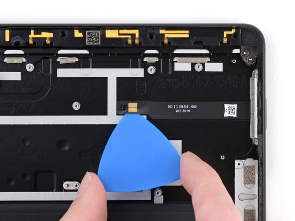 Microsoft Surface Pro X Power Button Cable Replacement, Detach the power button cable: passo 107, immagine 2 di 2