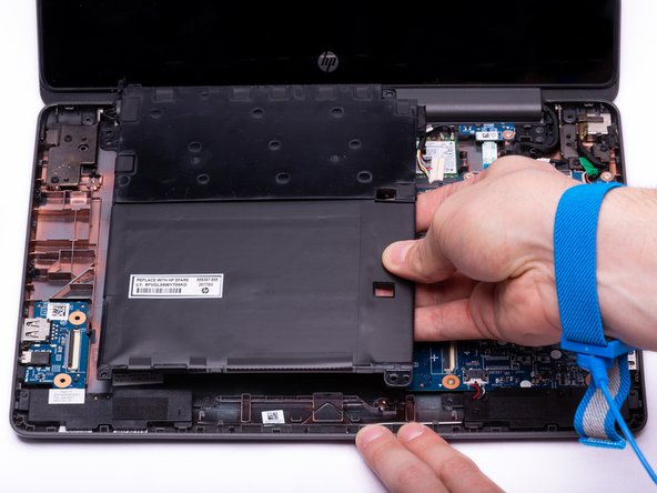 HP Chromebook 11-v019wm Battery Replacement: step 17, image 2 of 2