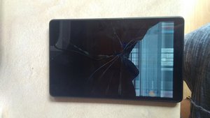 broken tablet