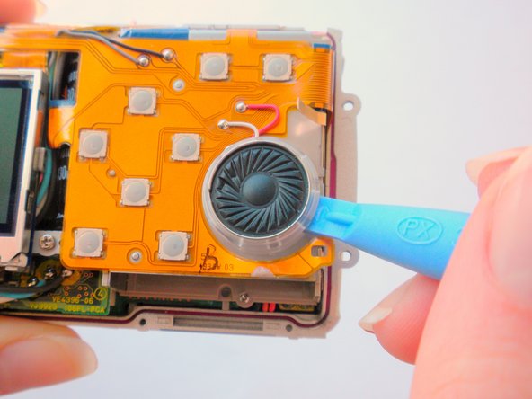 Olympus Stylus 410 Speaker Replacement, Speaker: crwdns2935265:08crwdnd2935265:02crwdnd2935265:03crwdne2935265:0