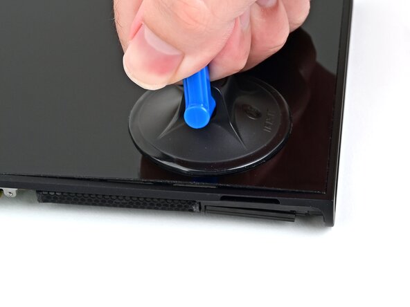 Nintendo Switch 2 Screen Replacement, Insert an opening pick: crwdns2935265:047crwdnd2935265:02crwdnd2935265:03crwdne2935265:0