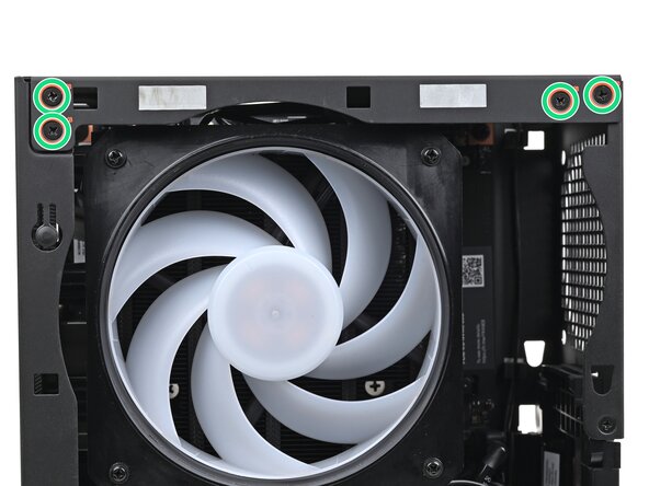 How to Install an 80mm Fan in your Framework Desktop, Remove the top plate screws: step 9, image 2 of 3