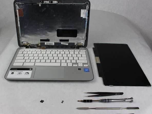 HP Chromebook 11-2210nr LCD Screen Replacement: crwdns2935265:07crwdnd2935265:02crwdnd2935265:02crwdne2935265:0