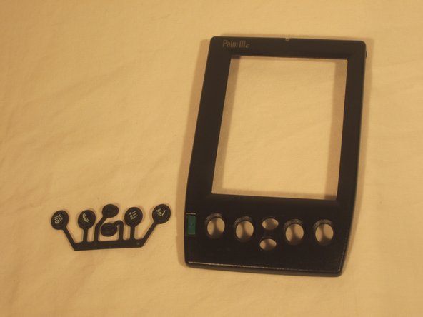 Palm IIIc Button Pad Replacement, Button Pad: crwdns2935265:04crwdnd2935265:02crwdnd2935265:02crwdne2935265:0