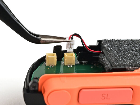Joy-Con 2 (Right) Joystick Replacement, Connect the battery: crwdns2935265:044crwdnd2935265:01crwdnd2935265:03crwdne2935265:0