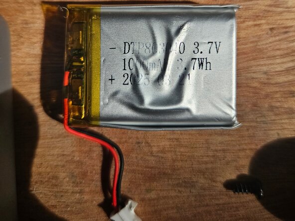 Sonicake Pocket Master Teardown, Remove battery: crwdns2935265:03crwdnd2935265:03crwdnd2935265:03crwdne2935265:0