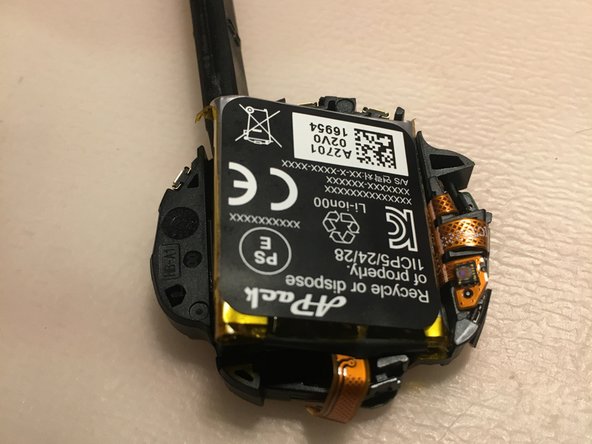 Motorola Moto 360 3rd Gen Battery  Replacement, Remove the battery: crwdns2935265:05crwdnd2935265:03crwdnd2935265:03crwdne2935265:0