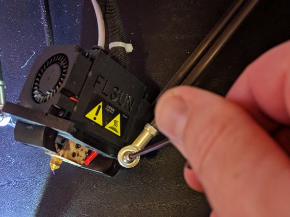 FLSUN QQ Leveling Sensor Replacement, Remove Old Effector: step 6, image 3 of 3