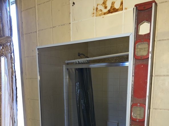 Replacing Medicine Cabinet with Mirror with a new one: step 3, image 2 of 2