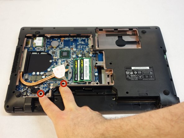 Motherboard by why! Replace W253EU: step 13, image 2 of 3