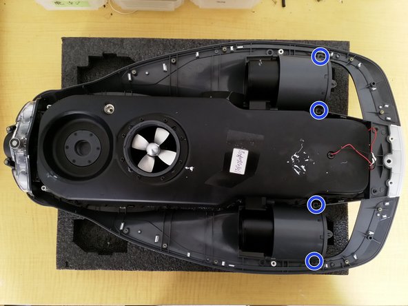 PowerRay カメラモジュールの交換, 気密モジュールの取り外し: crwdns2935265:04crwdnd2935265:02crwdnd2935265:02crwdne2935265:0