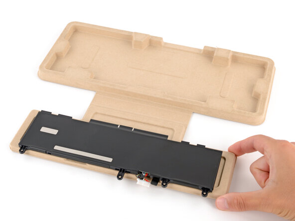 HP EliteBook 845 G9 Battery Replacement, Remove the replacement battery: crwdns2935265:014crwdnd2935265:03crwdnd2935265:03crwdne2935265:0