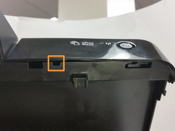 HP Photosmart Premium e-All-in-One C310a Power Button Replacement, Remove the Cover Plate: crwdns2935265:09crwdnd2935265:02crwdnd2935265:03crwdne2935265:0