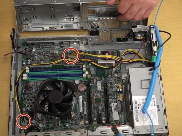 Lenovo M910S Teardown, Remove cables: step 5, image 2 of 3