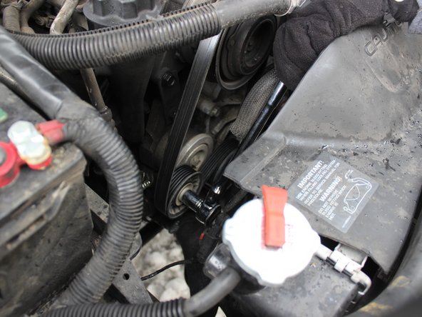 2003 Jeep Grand Cherokee Serpentine Belt  Replacement: crwdns2935265:05crwdnd2935265:02crwdnd2935265:03crwdne2935265:0