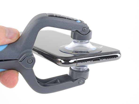 Don't try to completely separate the screen; a small opening along the bottom edge is all you need.