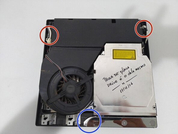 PlayStation 3 Slim Teardown, Inside the console: crwdns2935265:02crwdnd2935265:01crwdnd2935265:03crwdne2935265:0