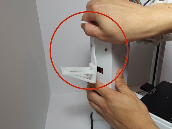 UP! Plus 2 Spool Holder Replacement, Remove spool holder: crwdns2935265:03crwdnd2935265:03crwdnd2935265:03crwdne2935265:0