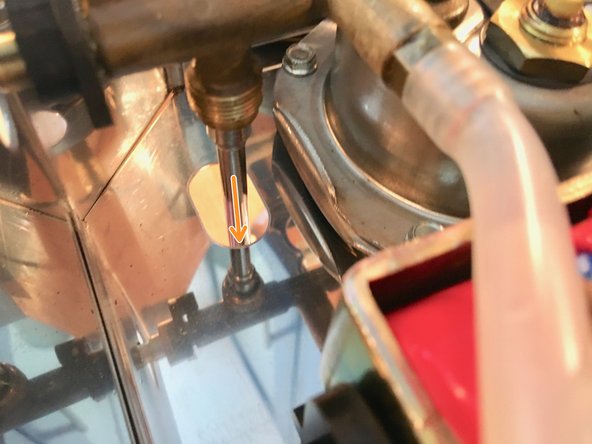 La Pavoni Espresso Plus zerlegen, Dampfdüse abbauen: crwdns2935265:04crwdnd2935265:02crwdnd2935265:03crwdne2935265:0