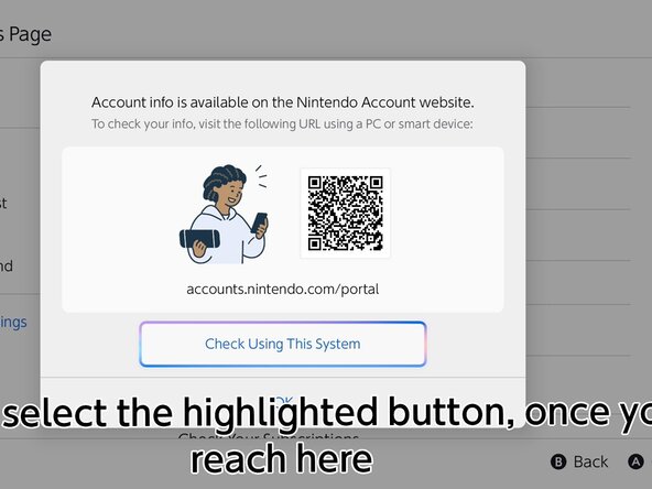 Check Account Information., Head over to the website: 1 단계, 이미지 3개 중 3개