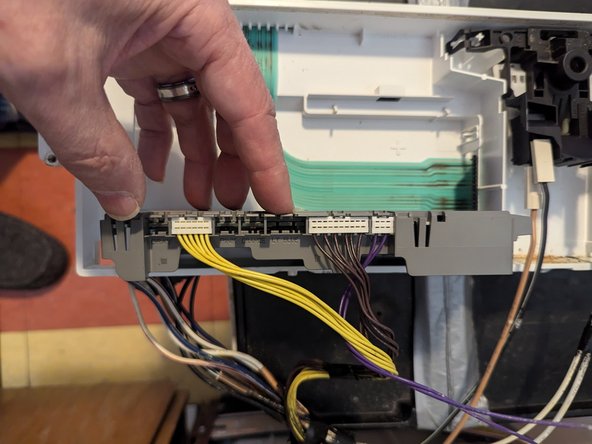 Maytag Dishwasher Control Board Replacement, Unplug the Edge Connectors: step 8, image 1 of 3