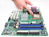 Removing HP Compaq dx2000MT Processor