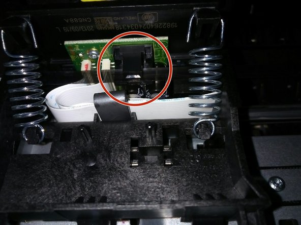 After the printer is reassembled, print an &quot;alignment page&quot; and a &quot;cleaning print head page.&quot;