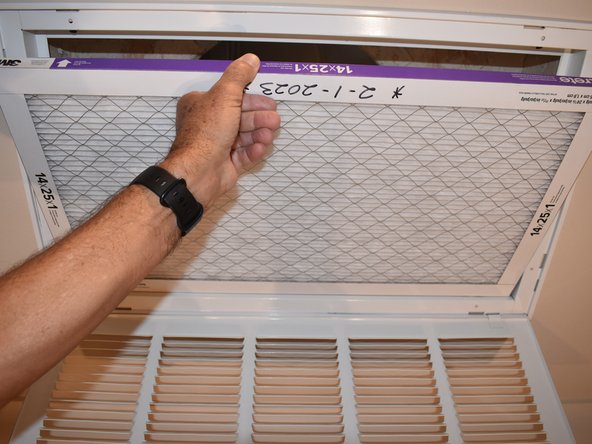 Home Air Conditioning Filter Replacement: step 5, image 3 of 3