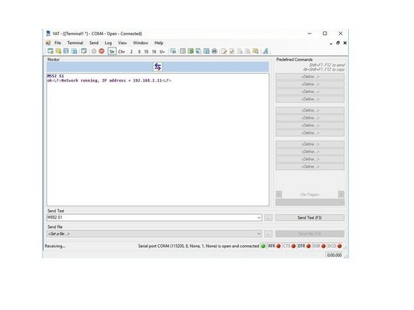 E. Duet 2 WiFi Firmware, Connect to Duet: crwdns2935265:03crwdnd2935265:03crwdnd2935265:03crwdne2935265:0