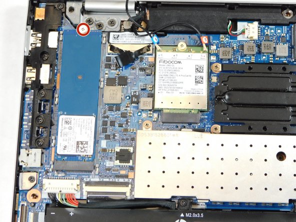 HP EliteBook x360 830 G6 SSD Replacement, SSD: 步骤 1 中的图像 1，2