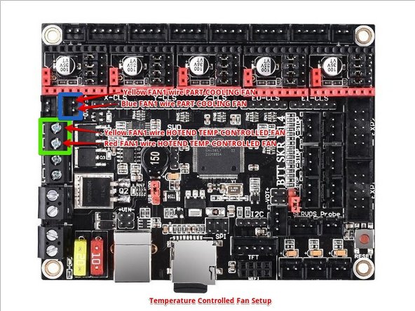Anycubic Predator BTT SKR 1.4 Motherboard Replacement, Wire Cooling Fans: crwdns2935265:08crwdnd2935265:02crwdnd2935265:03crwdne2935265:0
