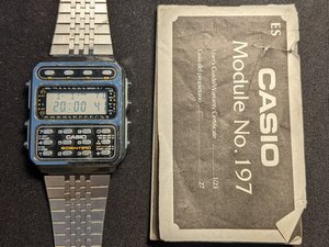 Casio best sale cfx watch