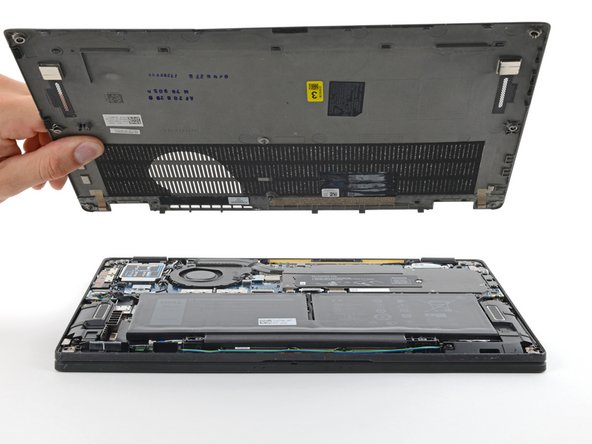 Dell Latitude 7410 I/O Board Replacement, Remove the back cover: crwdns2935265:08crwdnd2935265:02crwdnd2935265:02crwdne2935265:0