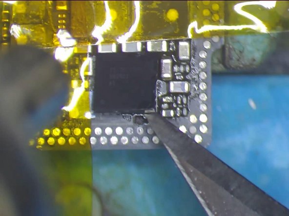Repair tricks for desoldering & soldering of iPhone X charging IC