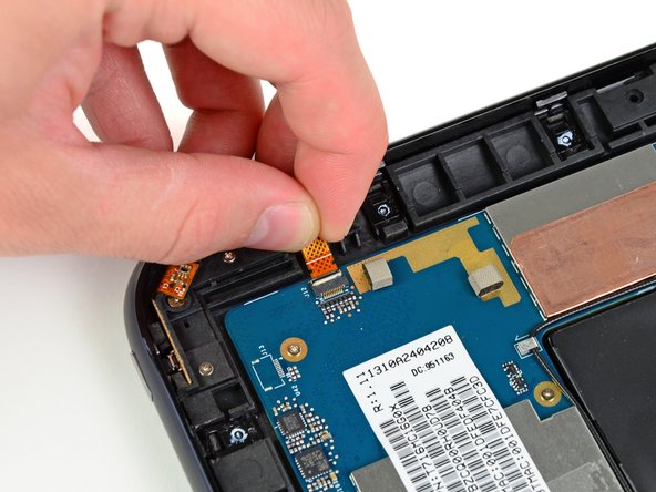 HP TouchPad Control Button Assembly Replacement, Control Button Assembly: crwdns2935265:011crwdnd2935265:02crwdnd2935265:02crwdne2935265:0