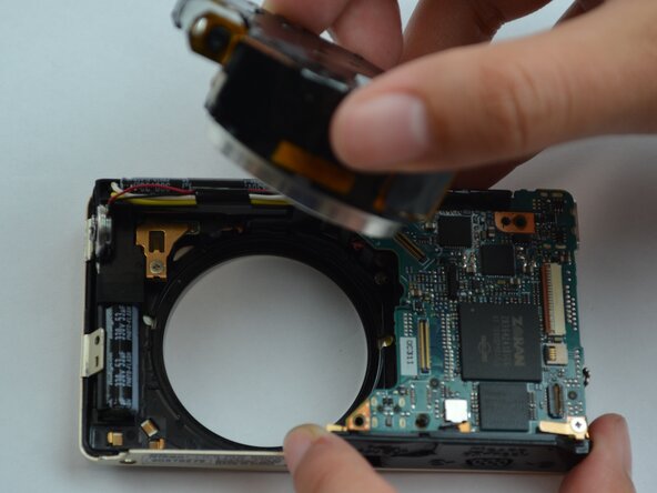 Nikon Coolpix s6000 Camera Lens Replacement: step 13, image 2 of 2
