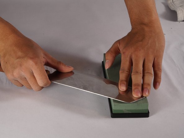 How to Fix a Broken Chef’s Knife Tip: step 7, image 2 of 3