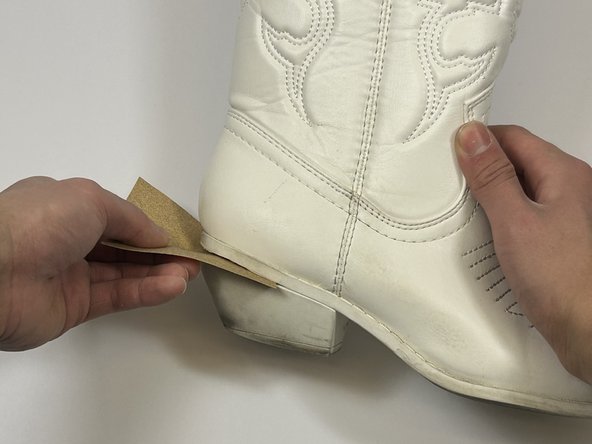 How to Reinforce a Cowboy Boot Heel: step 2, image 2 of 2