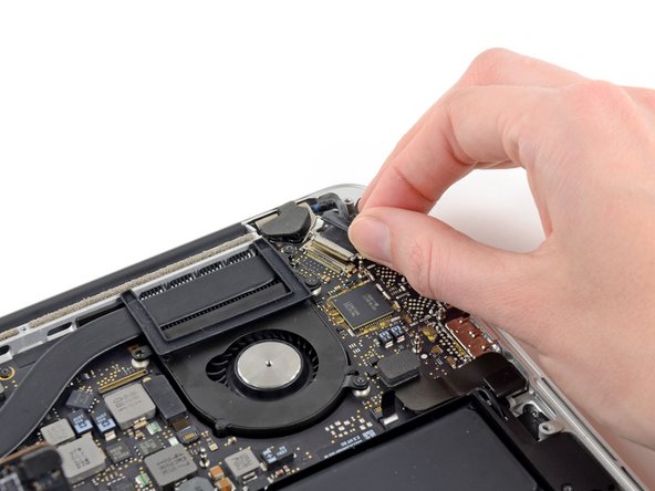 MacBook Pro 13" Retina Display Late 2012 LCD Cable Replacement, Display Assembly: step 14, image 3 of 3