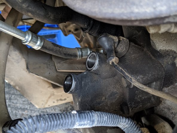 Vixen 21 Oil Cooler Replacement: шаг 14, изображение 2 из 3