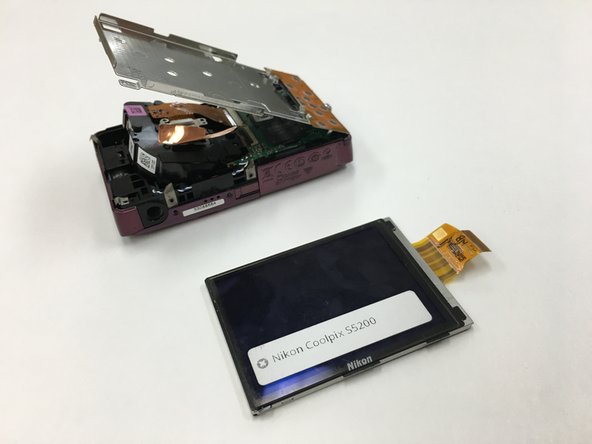 Nikon Coolpix S5200 LCD Screen Replacement: crwdns2935265:07crwdnd2935265:02crwdnd2935265:02crwdne2935265:0