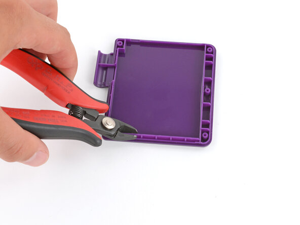 How to Reshell Your Game Boy Advance SP, Modification information: crwdns2935265:034crwdnd2935265:02crwdnd2935265:03crwdne2935265:0